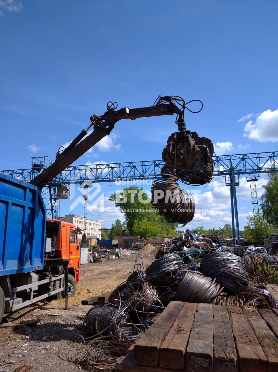 Компания «Обнинск-Втормет» (ОВМ) принимает лом цветных и черных металлов